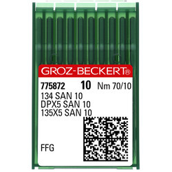 GROZ BECKERT - Groz 134 Düz Makina İğnesi (Kalın Dip) - SAN10 GROZ BECKERT - Groz 134 Düz Makina İğnesi (Kalın Dip) - SAN10