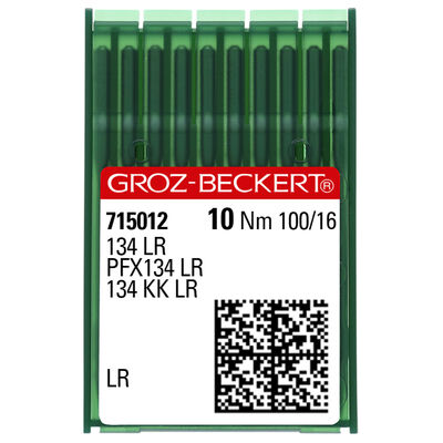 Groz 134 LR Kalın Dip Düz Dikiş Makina İğnesi - Baltalı Uç - 1