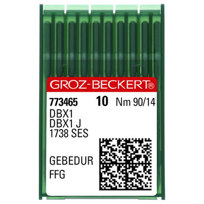 Groz DBx1 Düz Makina İğnesi  (İnce Dip) - Gebedur - 1