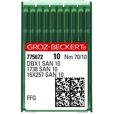 Groz DBx1 Düz Makina İğnesi (İnce Dip) - SAN10 - 1