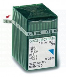 Groz TQx1 Kısa Düğme Makina İğnesi - 3