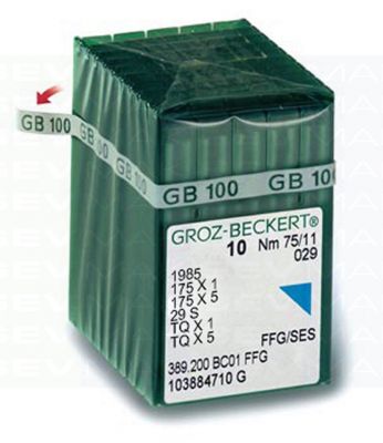 Groz TQx1 Kısa Düğme Makina İğnesi - 3