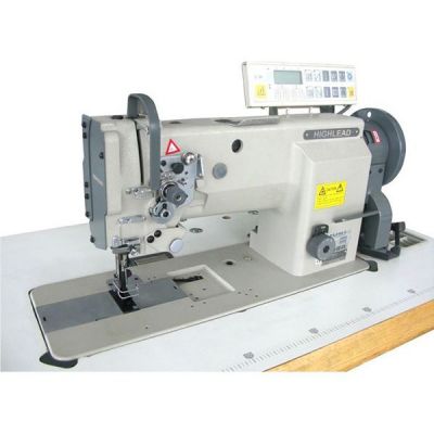 Highlead GC20618-1-D Çift Pabuç Tek İğne Tam Yağlı İplik Kesicili Büyük Mekik - 1