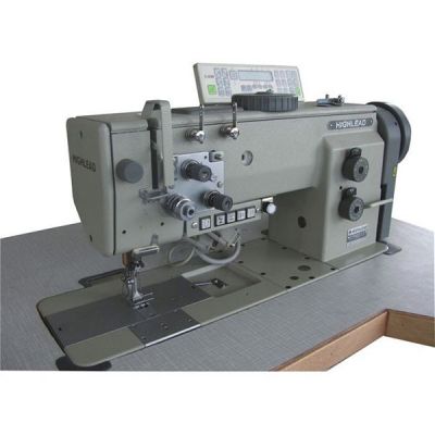Highlead GC20688-2D İplik Kesicili Çift Papuç Çift İğne Büyük Mekik - 1