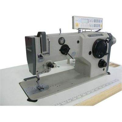 Highlead GG-0028-D Tek iğne zik zak dikiş mak. iplik kesicili orta kalın mat. için kamlı tip - 1