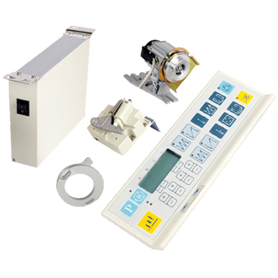 HMC WR595 Düz Makina Full Otomatik Servo Motor - İp Kesme, Ayak Kaldırma Çıkışlı, Panelli, İğne Pozisyonlu - 1