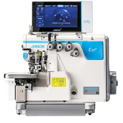 YUKI - Jack JK-C10+/4-M03/333/KS 4 İplik Akıllı Overlok Makinası YUKI - Jack JK-C10+/4-M03/333/KS 4 İplik Akıllı Overlok Makinası