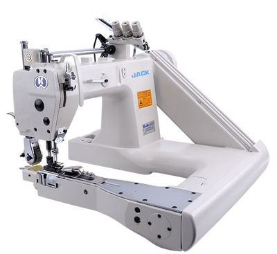 Jack JK-T928-D73-D2PL 3 İğne Zincir Dikiş Kollu Makinesi 6.4 mm (Kot) Merdaneli - 1