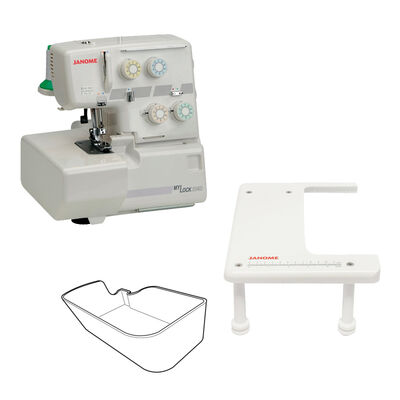 Janome 204D Overlok Makinesi Paketi