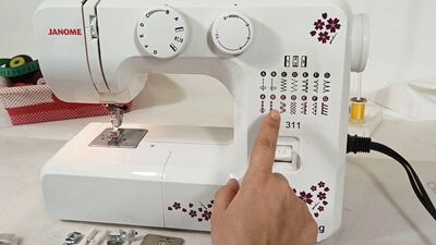 Janome 311 Joy of Sewing Dikiş Makinesi  - 11