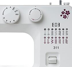 Janome 311 Joy of Sewing Dikiş Makinesi ve Elmas 328 Overlok Makinesi Avantajlı Paket - 6