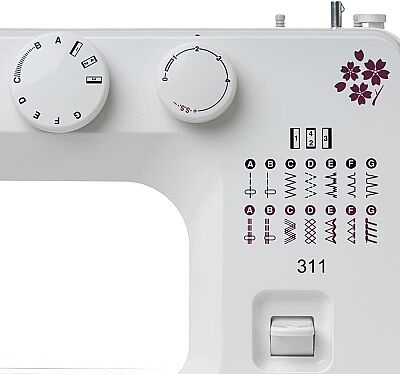 Janome 311 Joy of Sewing Dikiş Makinesi ve Elmas 328 Overlok Makinesi Avantajlı Paket - 6