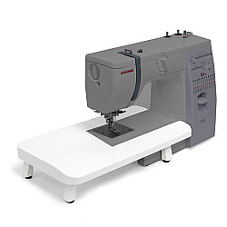 Janome 423S Dikiş Makinesi Mylock 454D Overlok Makinesi Çöp Kutusu ve Uzatma Tablaları Avantaj Paketi - 4