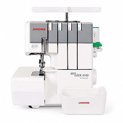 Janome 423S Dikiş Makinesi Mylock 454D Overlok Makinesi Çöp Kutusu ve Uzatma Tablaları Avantaj Paketi - 13