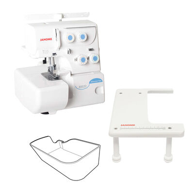Janome 8002D Overlok Makinesi Paketi - 1
