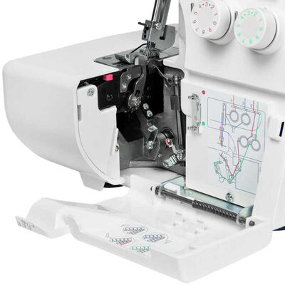 Janome 8002D Overlok Makinesi ve Flower 313 Dikiş Makinesi
