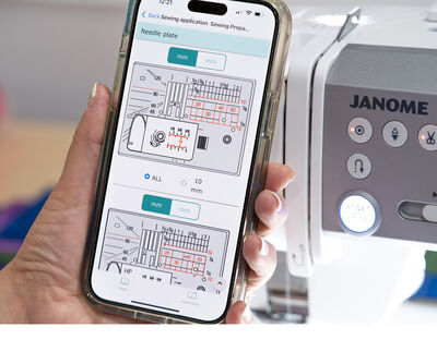 Janome Continental M8 Professional Elektronik Dikiş Nakış Makinesi - 6