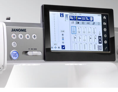 Janome Continental M8 Professional Elektronik Dikiş Nakış Makinesi - 4