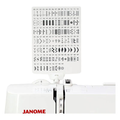 Janome DC6100 Dikiş ve Piko Makinesi (Uzatma Tablalı)