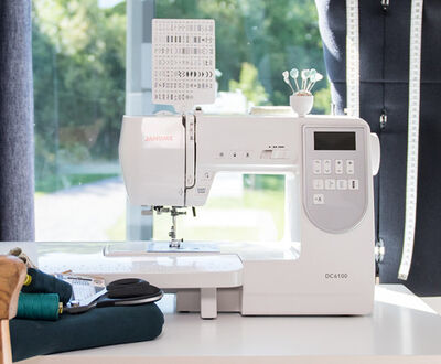 Janome DC6100 Dikiş ve Piko Makinesi (Uzatma Tablalı) - 6