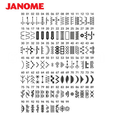 Janome DC6100 Dikiş ve Piko Makinesi (Uzatma Tablalı) - 3