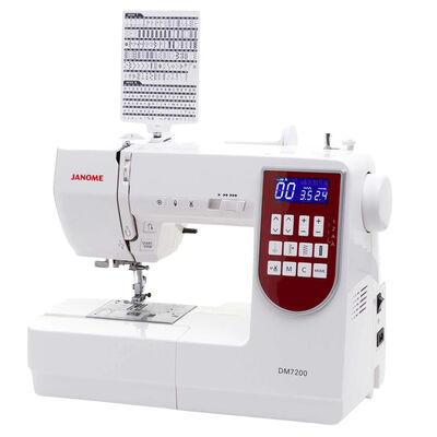Janome DM7200 Dikiş Nakış Makinesi (Uzatma Tablalı) - 6