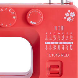 Janome E1015 Dikiş Makinesi (Kırmızı) - Thumbnail