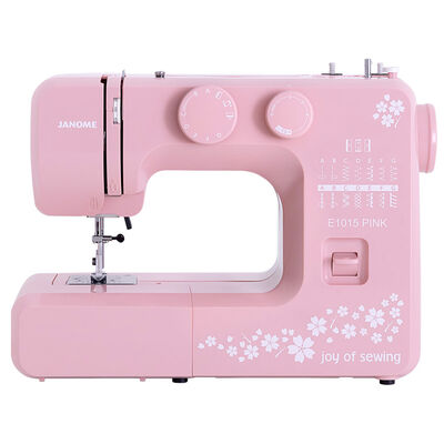 Janome E1015 Joy of Sewing Dikiş Makinesi (Pembe) - 1