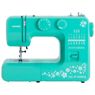 Janome E1015 Dikiş Makinesi (Yeşil)