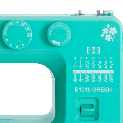 Janome E1015 Dikiş Makinesi (Yeşil)