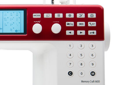 Janome MC6650 Elektronik Dikiş Nakış Makinesi