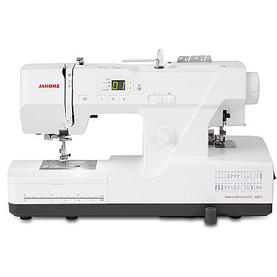 Janome SewSwitch 30 Elektronik Dikiş ve Overlok Makinesi - 2'si 1 Arada - 1