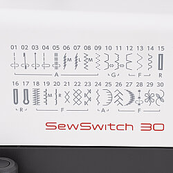 Janome SewSwitch 30 Elektronik Dikiş ve Overlok Makinesi - 2'si 1 Arada - 8