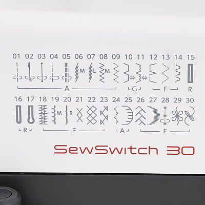 Janome SewSwitch 30 Elektronik Dikiş ve Overlok Makinesi - 2'si 1 Arada - 8
