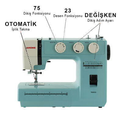 Janome TR 2023 Dikiş Makinesi  - 2