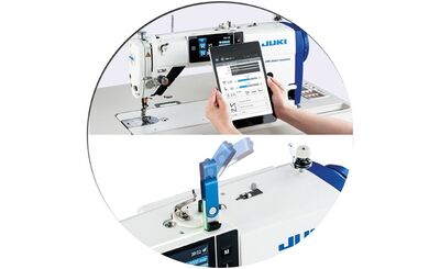 Juki DDL-9000C-SMSNB-AK154/SC951 Digital Teknoloji, Direct Drive, Yüksek Devirli, Çift Step Motor Transport Sistemli, Ultra Kısa İplik Kesmeli, Düz Dikiş Makinası - 2