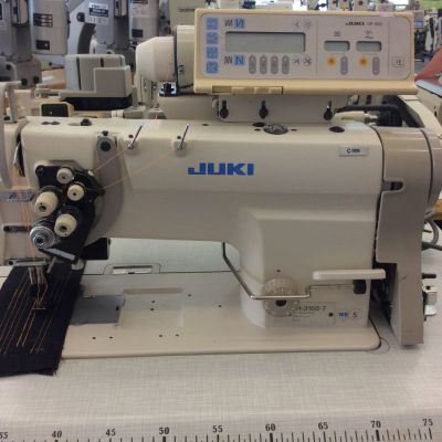 Juki LH-3168-7 Elektronik İptalli Çift İğne Dikiş Makinası - 2.El - 1