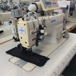 Juki LH-3168-7 Elektronik İptalli Çift İğne Dikiş Makinası - 2.El - 2