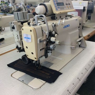 Juki LH-3168-7 Elektronik İptalli Çift İğne Dikiş Makinası - 2.El - 2