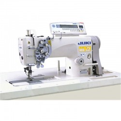 Juki - Juki LH-3588AGF-7-WB-AK135 Direct Drive İğne Transportlu İptalli Elektronik Büyük Mekik Çift İğne Düz Dikiş Makinası Juki - Juki LH-3588AGF-7-WB-AK135 Direct Drive İğne Transportlu İptalli Elektronik Büyük Mekik Çift İğne Düz Dikiş Makinası