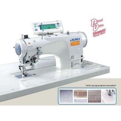 Juki LZ-2290ASR-7 Direct Drive Step Motor Kontrollü Elektronik İplik Kesicili Zikzak Dikiş Makinası - 1