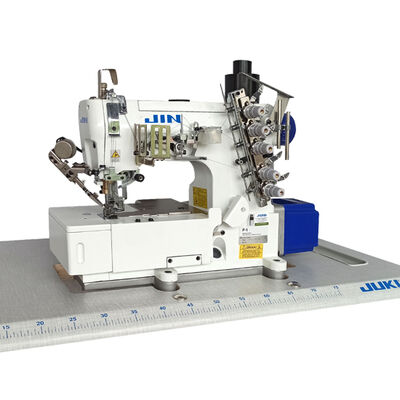 Jin F1F-U356/SN Direct Drive, Karyokalı Manyetik İplik Kesmeli ve Ayak Kaldırmalı Elektronik Düz Yataklı Reçme Makinası - 1