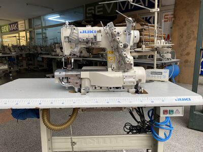Juki MF-7923D Soldan Bıçaklı Havalı Reçme Makinası (Yağsız Model) - 2.El - 4