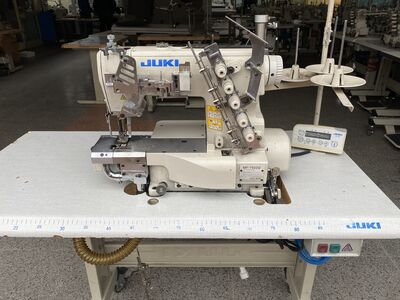 Juki MF-7923D Soldan Bıçaklı Havalı Reçme Makinası (Yağsız Model) - 2.El