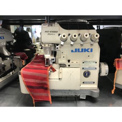 Juki MO-6114D-BE6-44H/G39/Q141 4 İplik Overlok Makinası - Yağsız - 2.El - 1