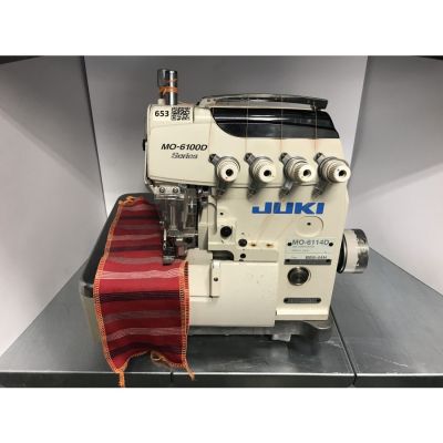 Juki MO-6114D-BE6-44H/G39/Q141 4 İplik Overlok Makinası - Yağsız - 2.El - 1
