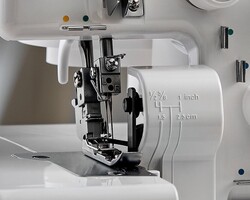 Juki MO-654DE 2-3-4 İplikli, Diferansiyel Transportlu, Ev Tipi Overlok Dikiş Makinesi - 4