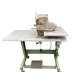 Juki MO-6904C-0E6-327 Mini Burunlu, Gerdirme Aparatlı Yaka Ribana Takma Overlok Makinası -2. El - 5
