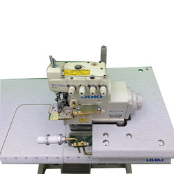 Juki MO-6904C-0E6-327 Mini Burunlu, Gerdirme Aparatlı Yaka Ribana Takma Overlok Makinası -2. El - 6