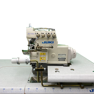 Juki MO-6904C-0E6-327 Mini Burunlu, Gerdirme Aparatlı Yaka Ribana Takma Overlok Makinası -2. El